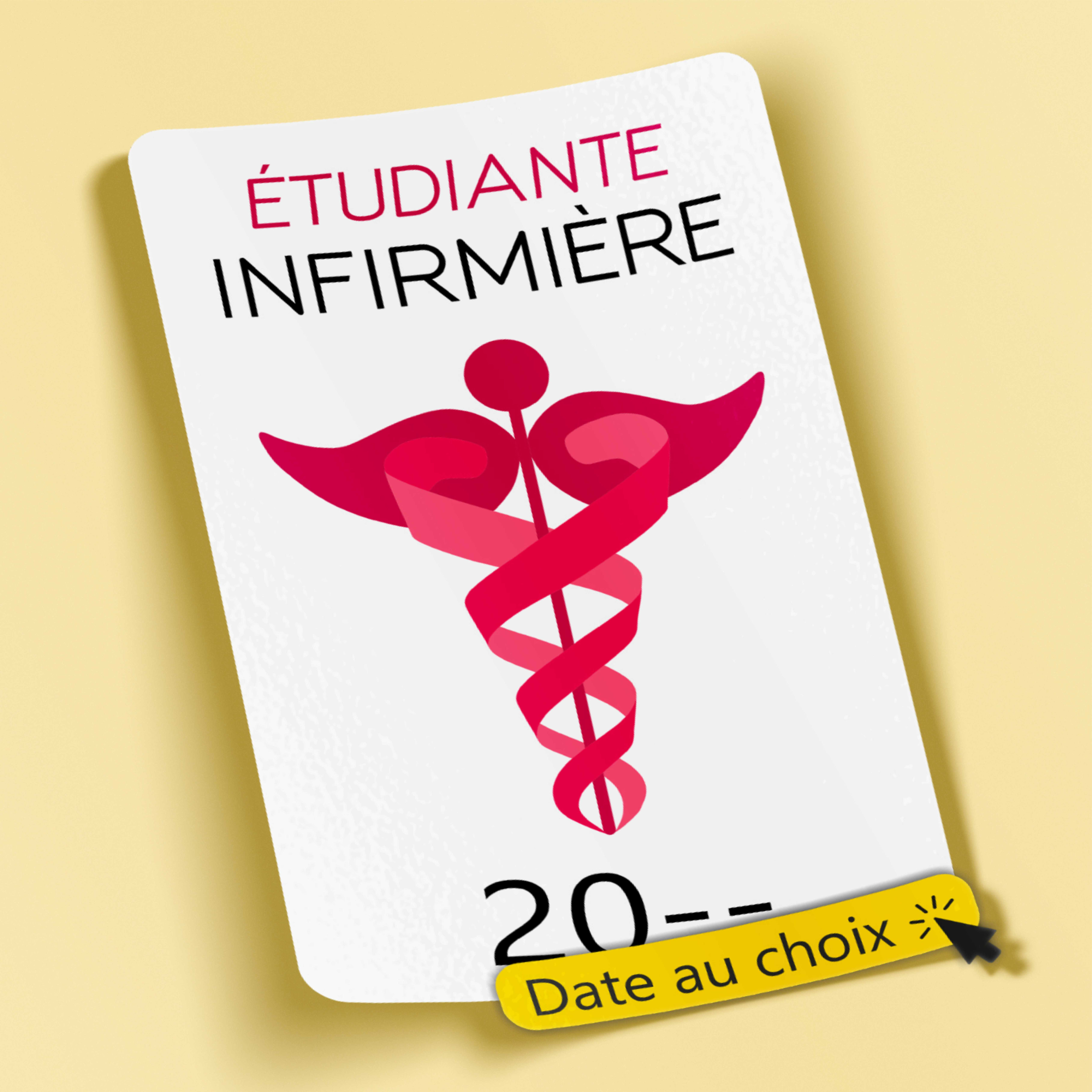 Caducée Étudiante Infirmière