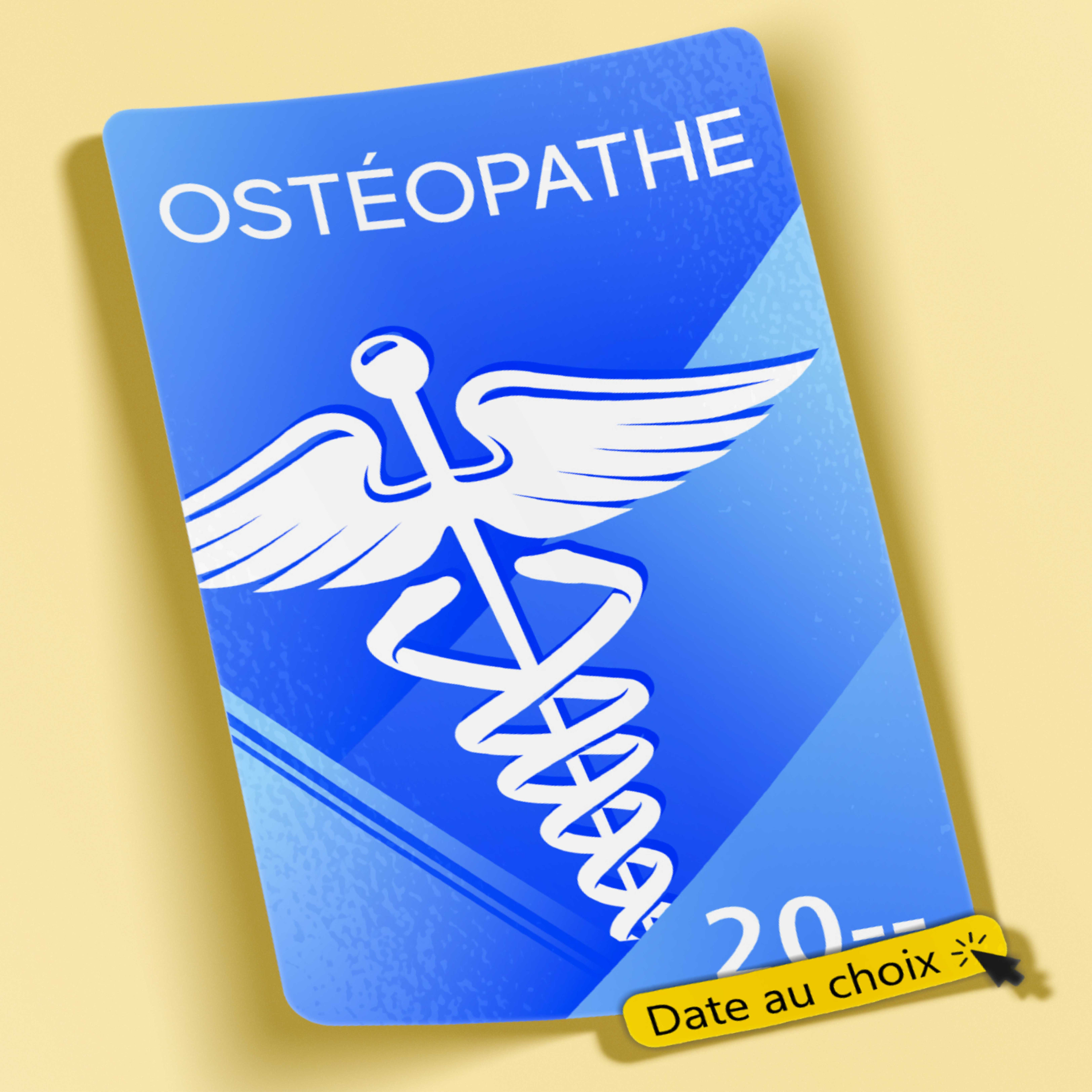 Caducée Ostéopathe