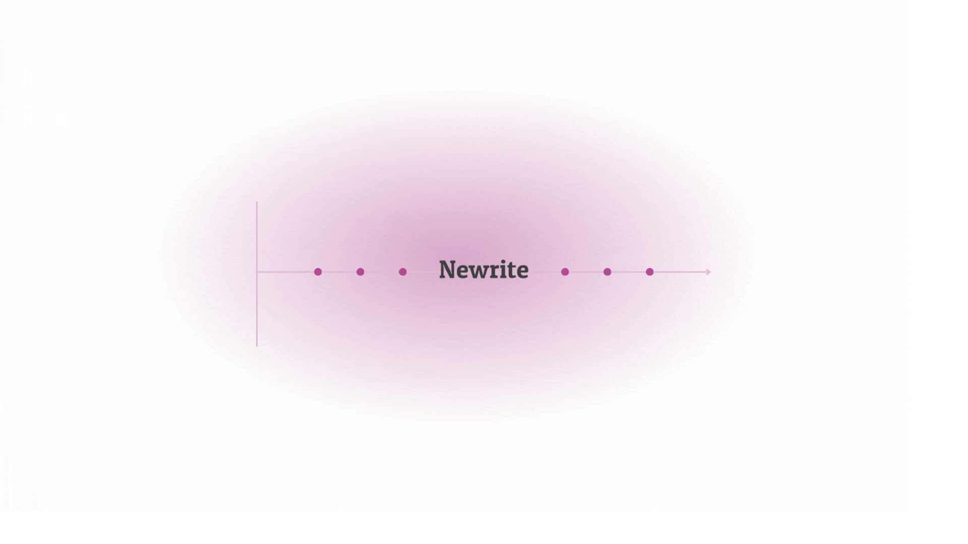 Newrite Presentation design service page header graphic.