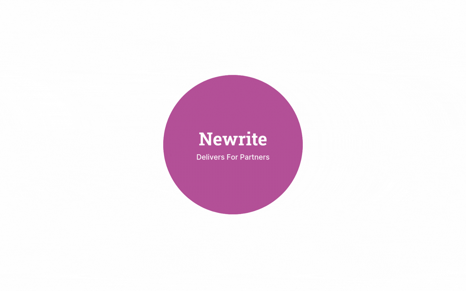 Diagram showing Newrite at the center, connecting to partner types like Retail, Franchise, Distributors, Resellers, and Channel Sales Teams to represent Newrite as a solution for partner and channel sales team.