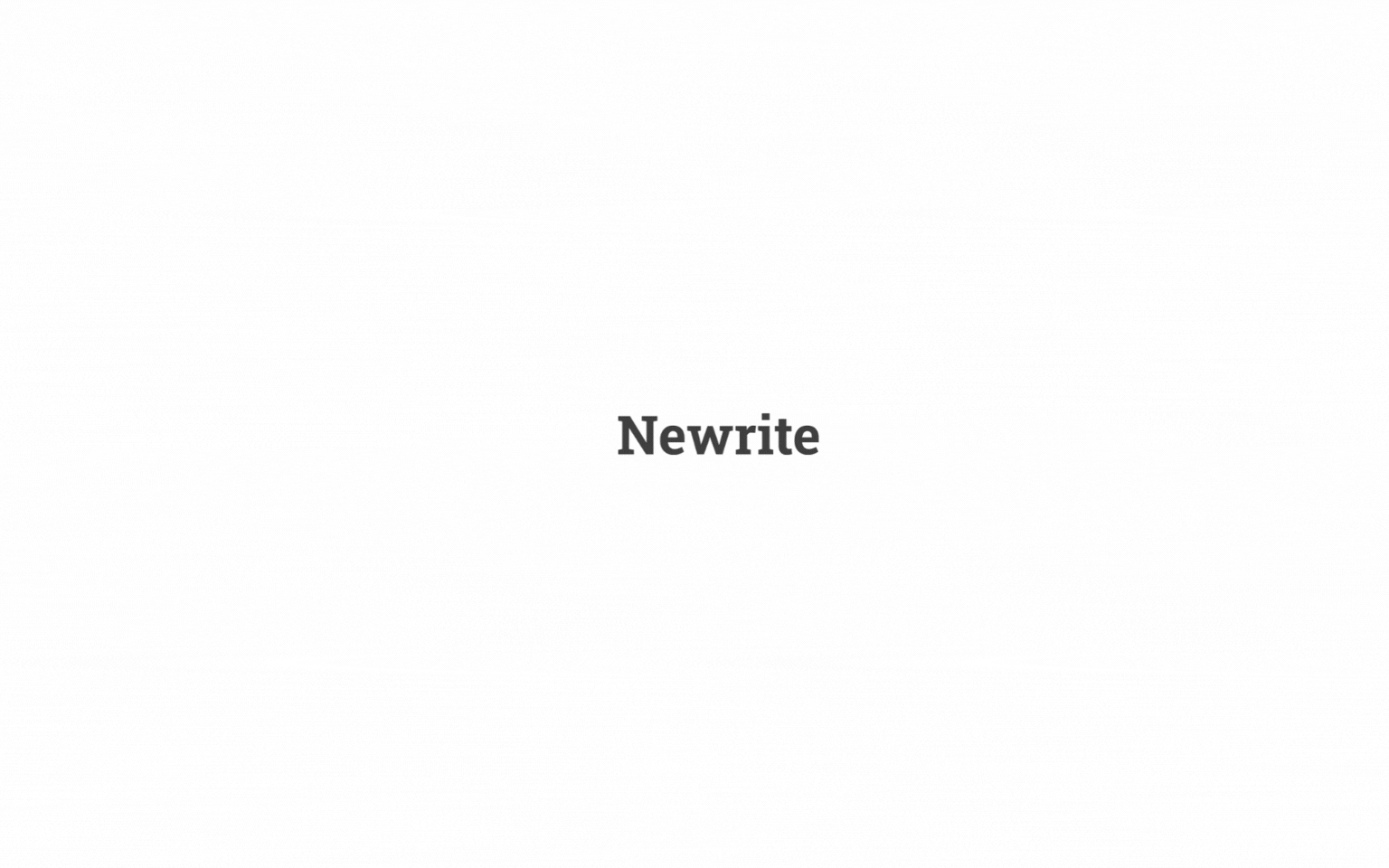 Circular diagram with Newrite at the center, showing user retention steps: Feature Update, Milestone Message, Loyalty Offer, and Re-engagement Email to represent Newrite as a solution for user retention and engagement team.