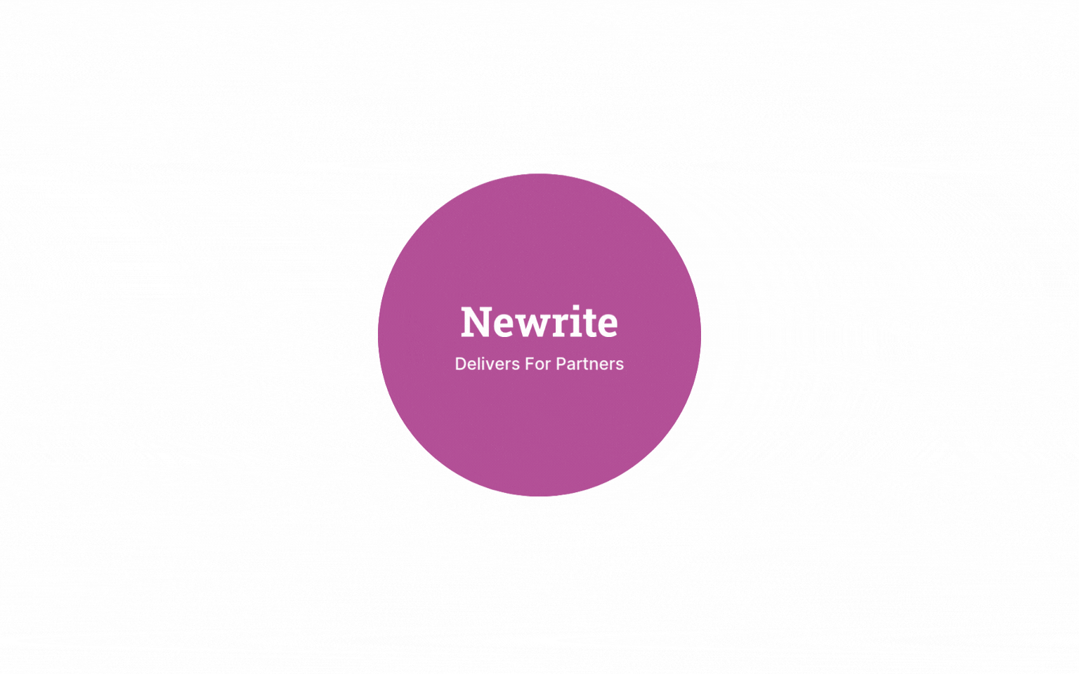 Diagram with Newrite at the center, linking to partner types like Retail, Franchise, Reseller, and Channel Partners under the Customer Re-Engagement Team to represent Newrite as a solution for inside sales and customer re-engagement team.