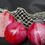 Thumbnail: Red and White Fluid Art Ornaments