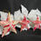 Thumbnail: Red and White Fluid Art Ornaments