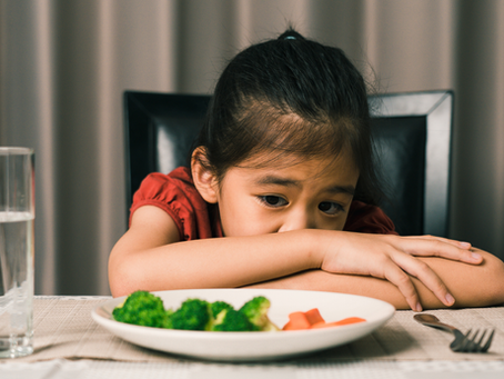 child not eating