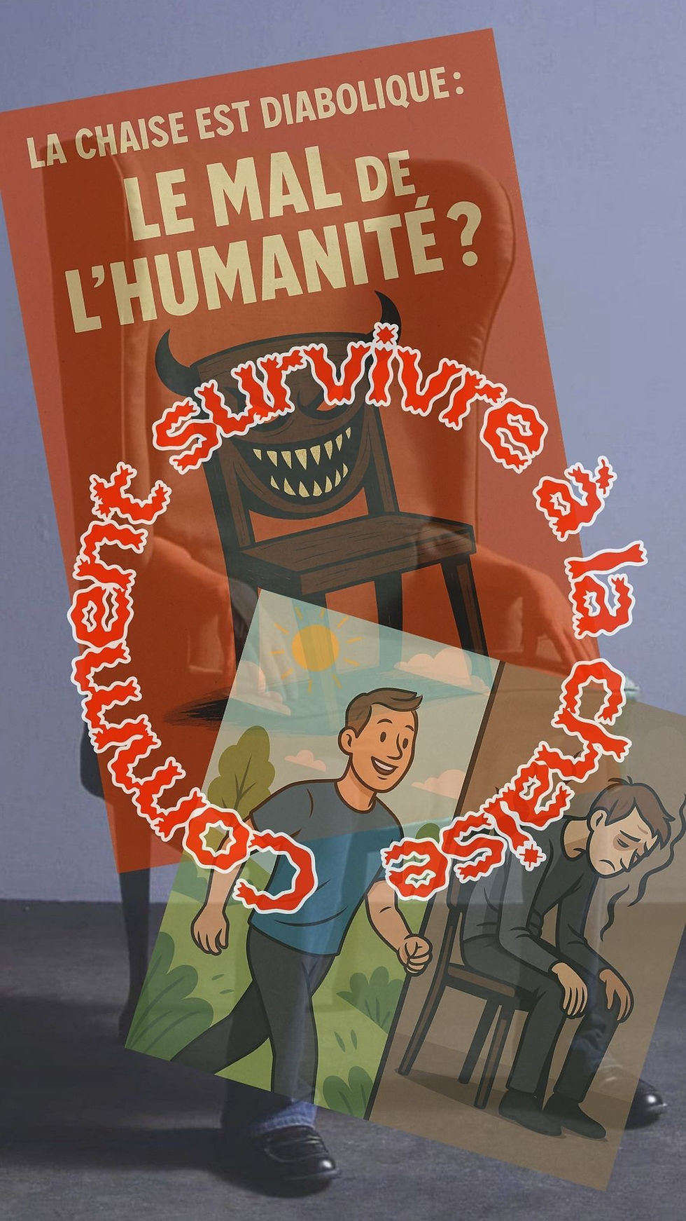 🪑 La chaise est diabolique : le mal de l’humanité ?