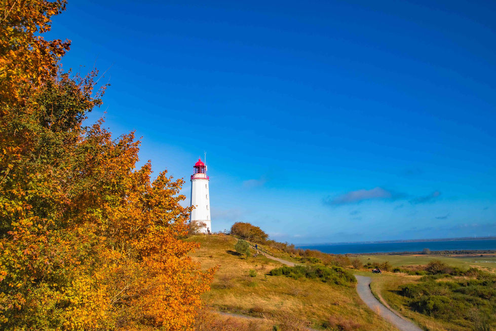 Leuchtturm Dornbusch auf Hiddensee