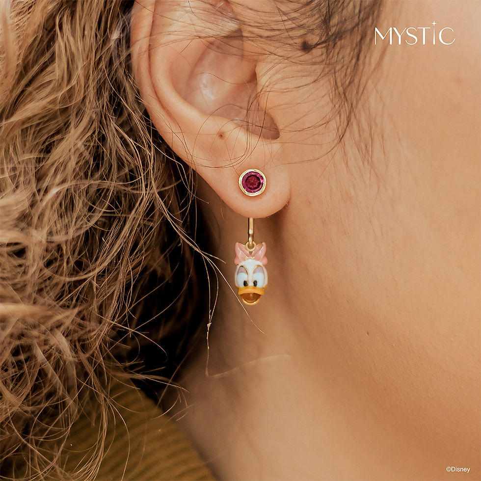 Thumbnail: Fuurin Collection - Mickey and Friends Earrings