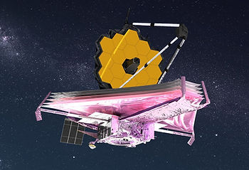 An image of the JWST.