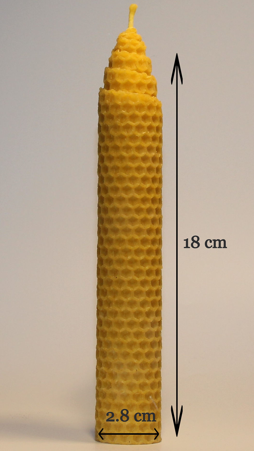 Miniaturbild: Kerze Wabenmuster