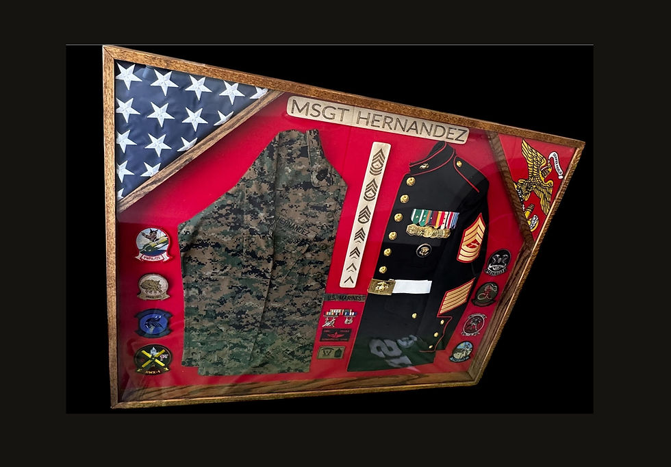 Military Shadow Box