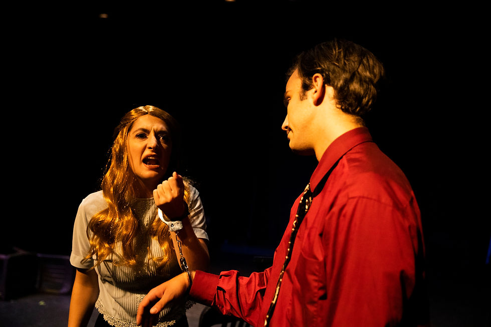 Catherine Dukelow and Liam Jeffery