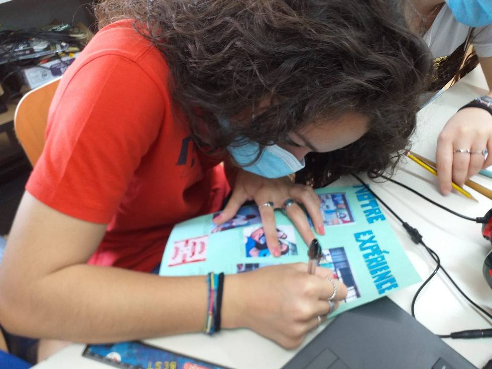 Werken aan carnet italie