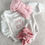 Thumbnail: Bundle: 'Hello World' Embroidered Bubble Romper, Knitted Booties + Bow