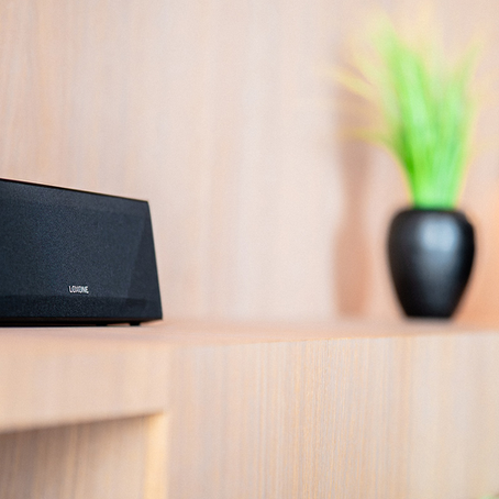 Der neue Wireless Speaker von Loxone – Klang trifft intelligente Gebäudeautomation