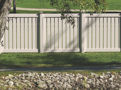 semi private fence in montrose