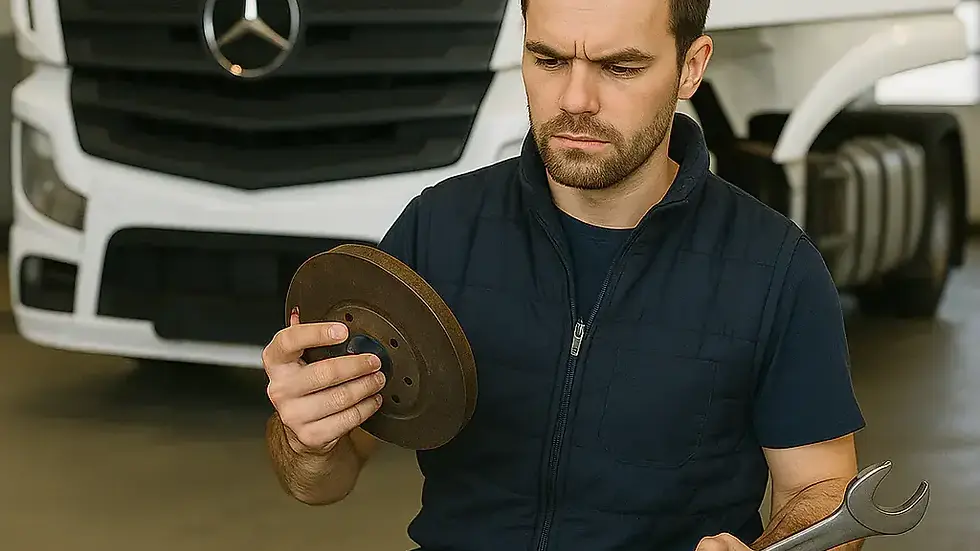 מתי כדאי להחליף חלק חילוף ולא לתקן למשאיות מרצדס