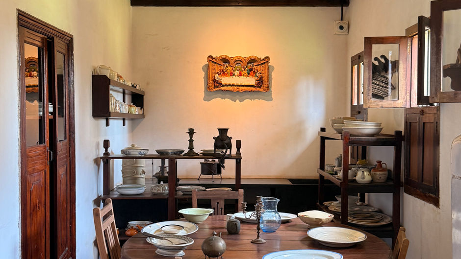 Hasta Shilpa Heritage Village in Manipal showcasing traditional architecture and history