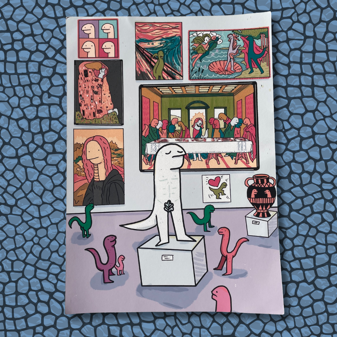 The Gallery of Leggendary Art A4 Print