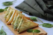 Samossas ricotta épinard