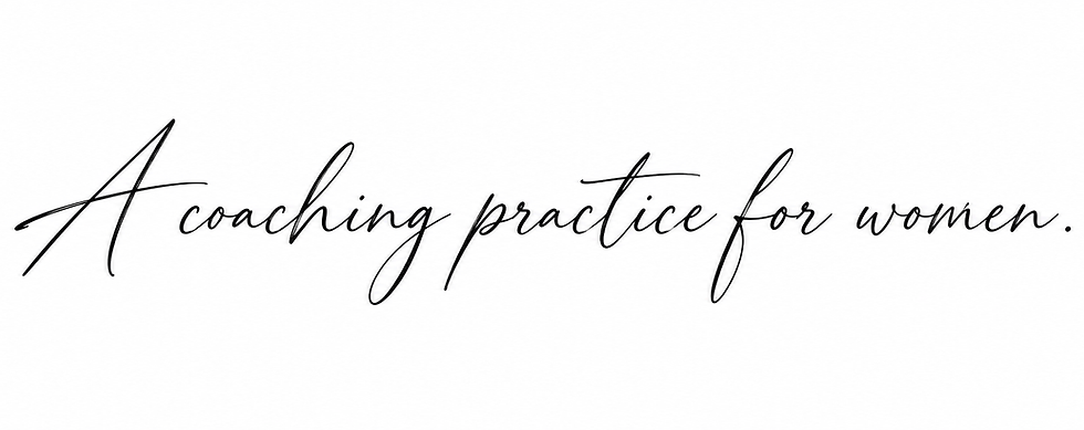A coaching practice for women — Meet You at Herself