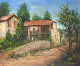 Fabbrica Durini-cascina 2(2009) - olio su tela - cm. 50x60.JPG