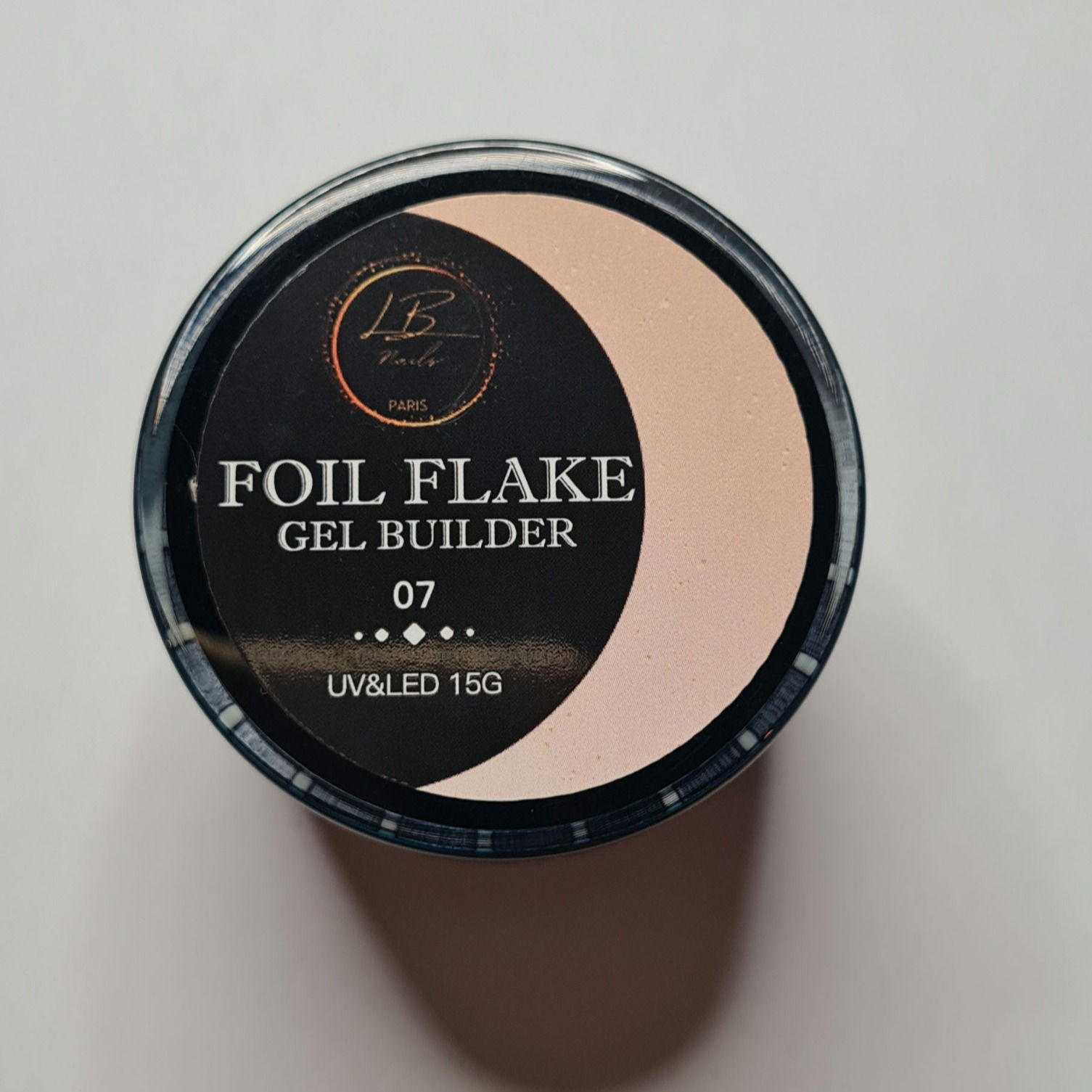 Flakes builder Gel 15G #07 beige