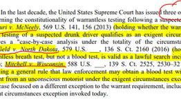 New DUI case in South Carolina