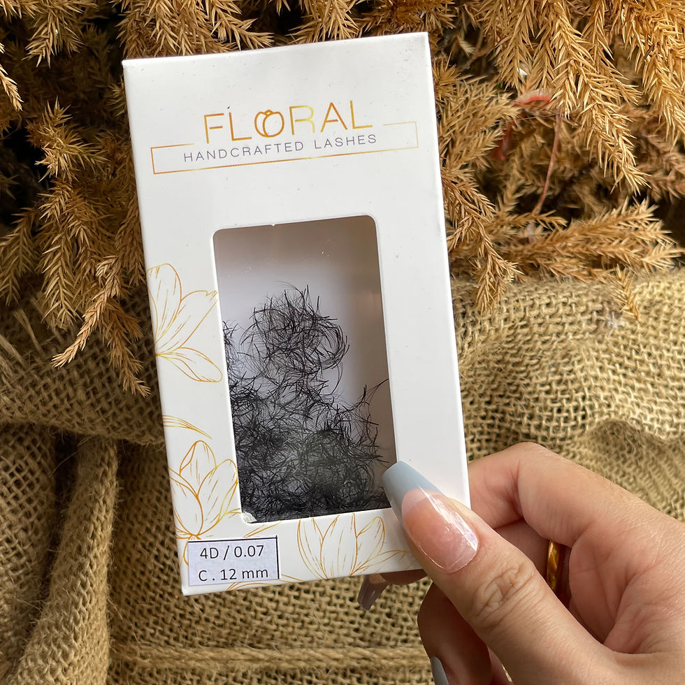 Miniatura: extensions de cils 4D en soie