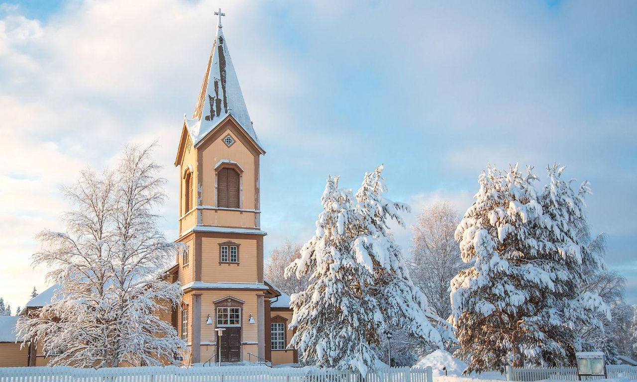 Lapland in winter