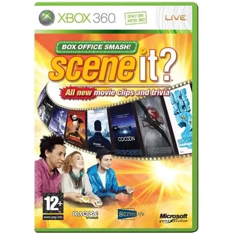 Xbox 360 Games - Scene It? Box Office Smash (12+, No Buzzers)