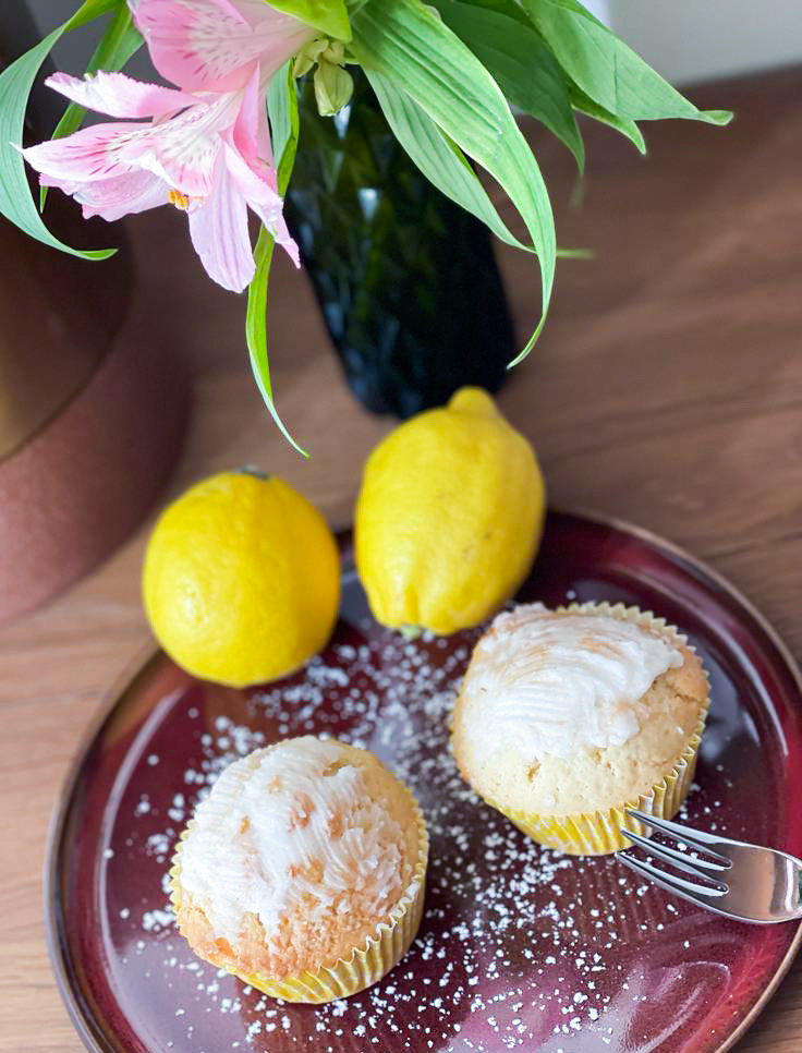 Rezept für schnelle Zitronenmuffins