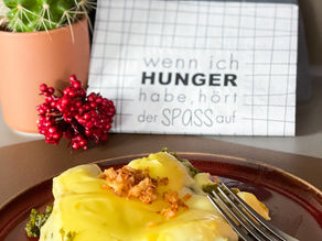 Deftiger Grünkohlauflauf mit Kartoffeldecke