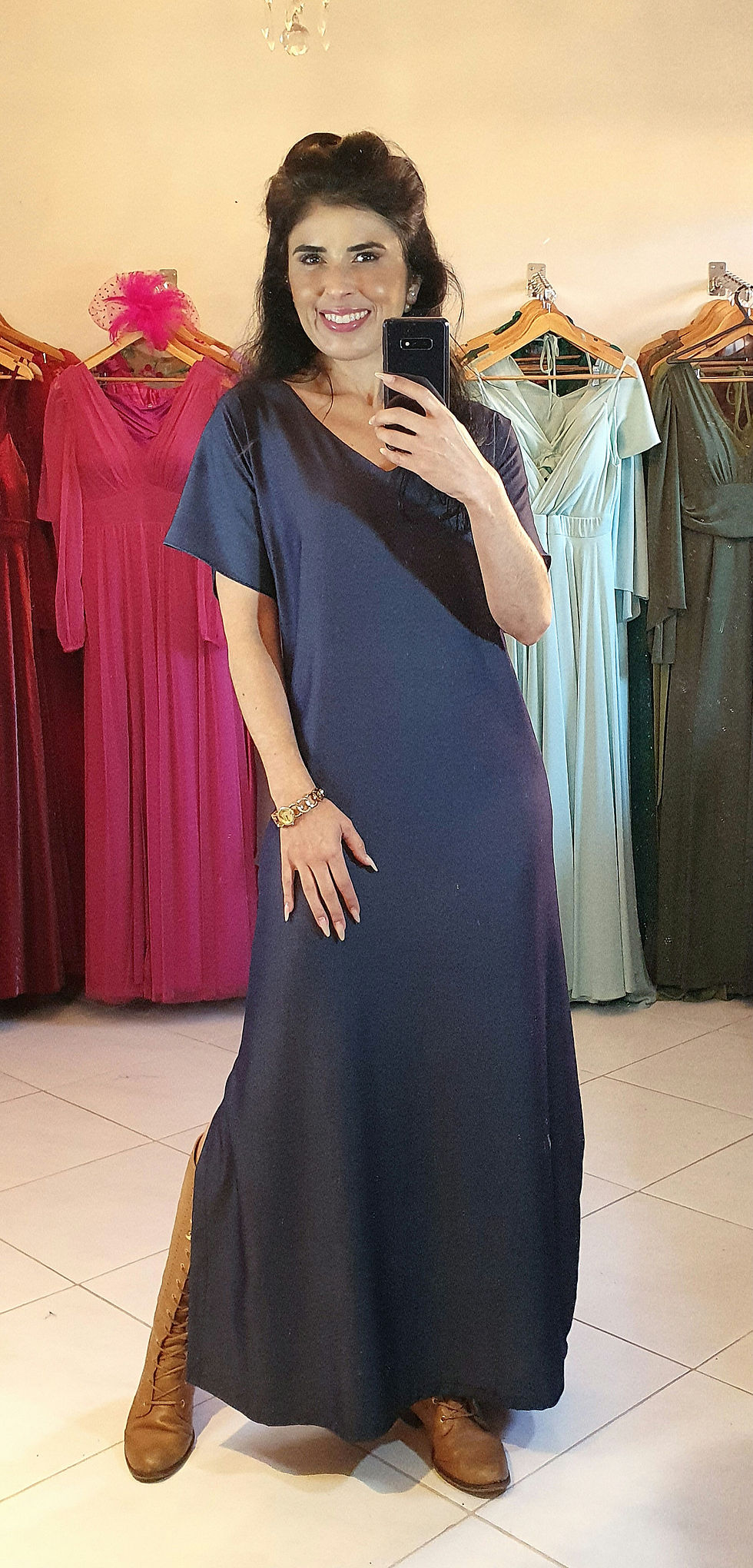 Miniatura: Vestido Túnica Jeans