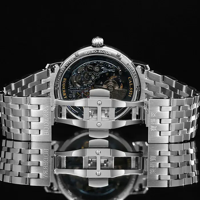 Miniatura: ELITE II - Engraved Micro-rotor Watch | Blue