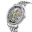 Miniatura: ELITE II - Engraved Micro-rotor Watch | Silver