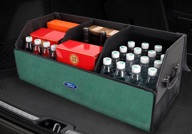Miniatura: Skórzany organizer do bagażnika logo FORD 36 x 31 x 31