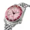 Miniatura: ADMIRAL GMT - 200M Waterproof Titanium Automatic Diver Watch | Pink