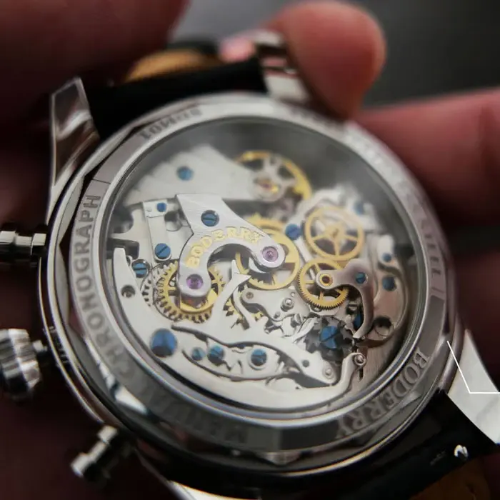 Miniatura: ASYMMETRY - Mechanical Chronograph with Domed Sapphire Crystal | Black