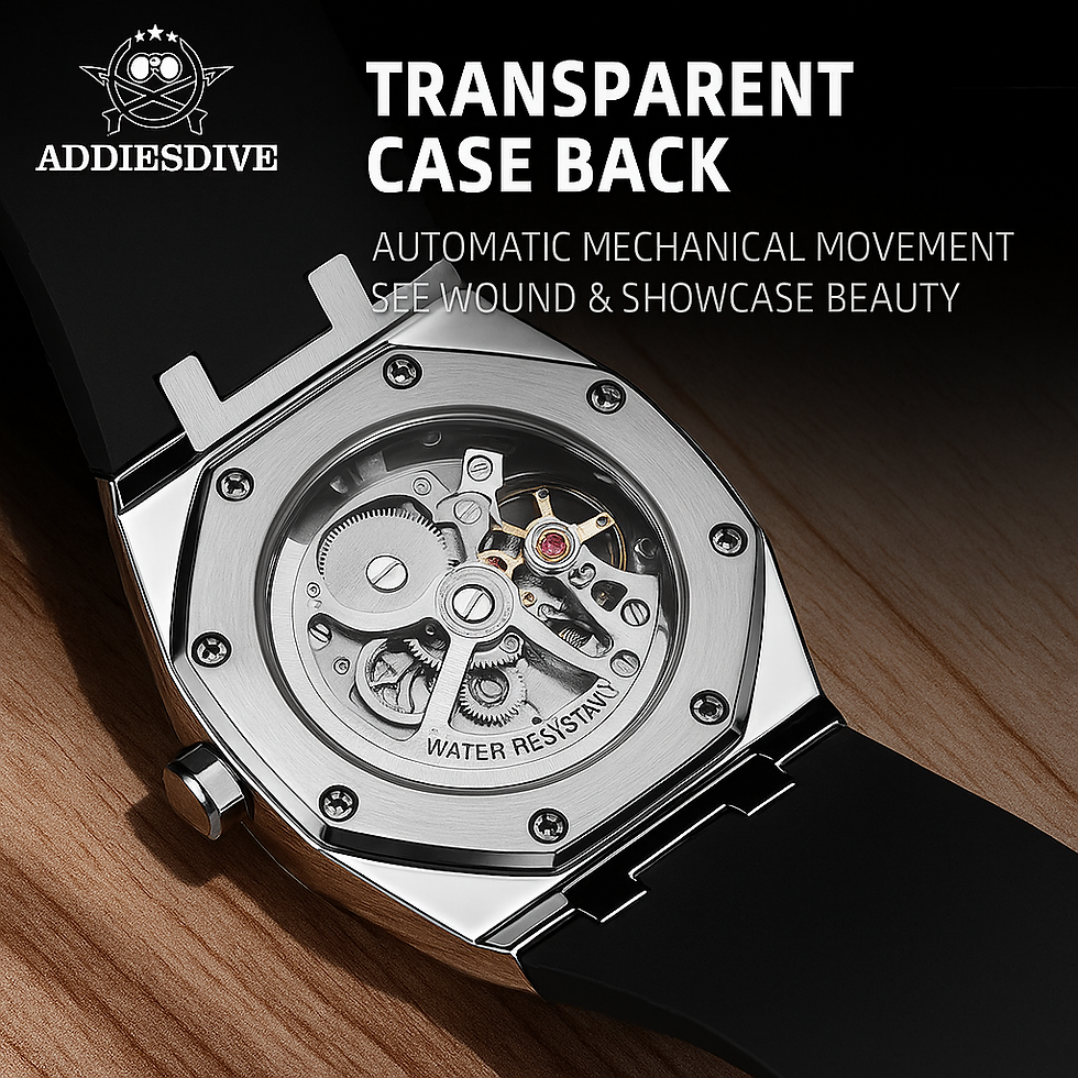 Miniatura: Zegarek automatyczny ADDIESDIVE Royal Oak "Skeleton"