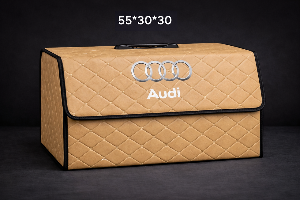 Miniatura: Organizer do bagażnika logo AUDI 55*30*30cm