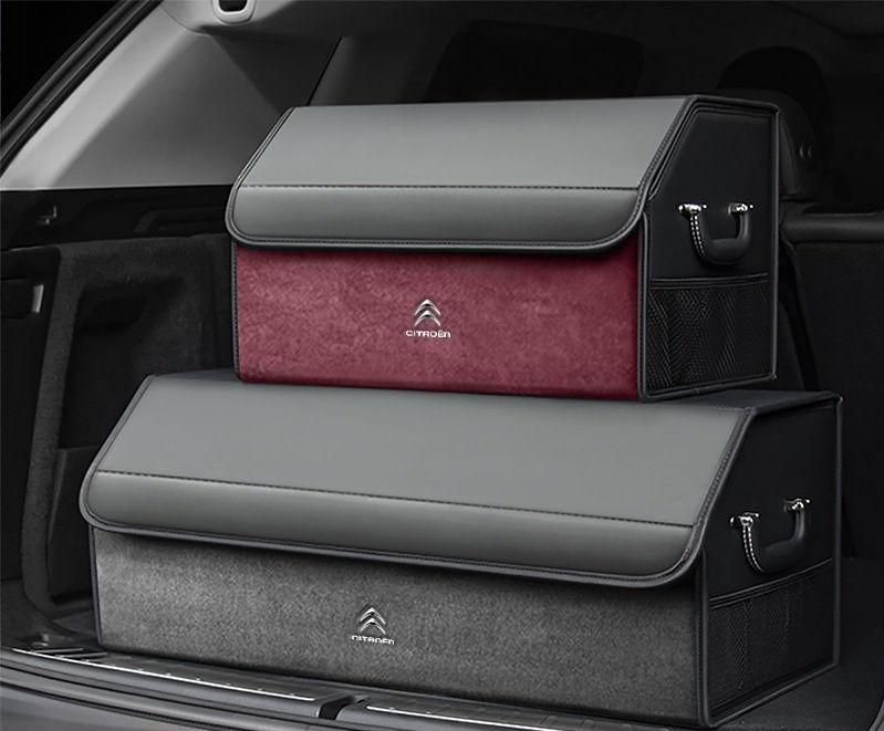 Miniatura: Skórzany organizer do bagażnika logo Citroen 36 x 31 x 31