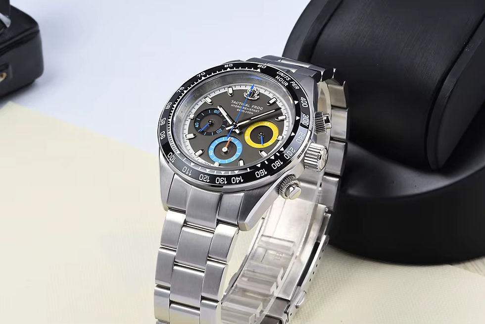 Miniatura: Zegarek Tactical Frog VS75 Solar Chronograph