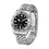 Miniatura: ADMIRAL GMT - 200M Waterproof Titanium Automatic Diver Watch | Black-Ti