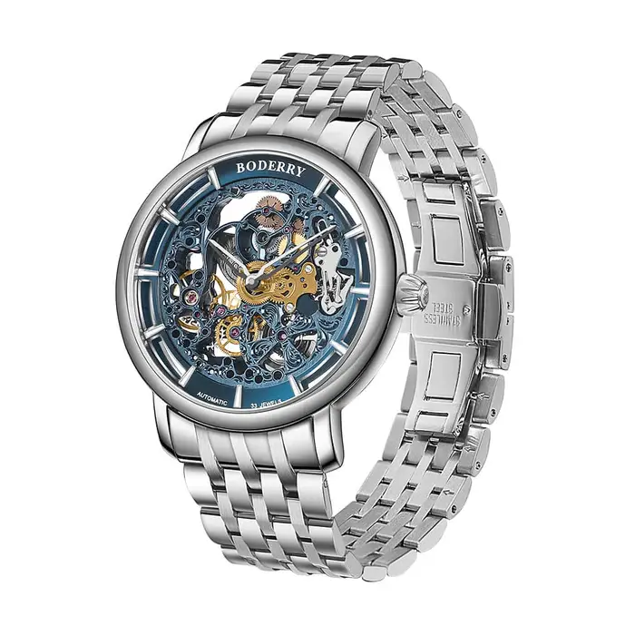 Miniatura: ELITE II - Engraved Micro-rotor Watch | Blue