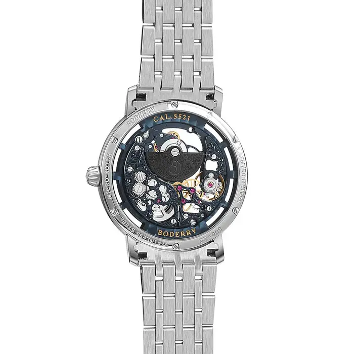 Miniatura: ELITE II - Engraved Micro-rotor Watch | Blue