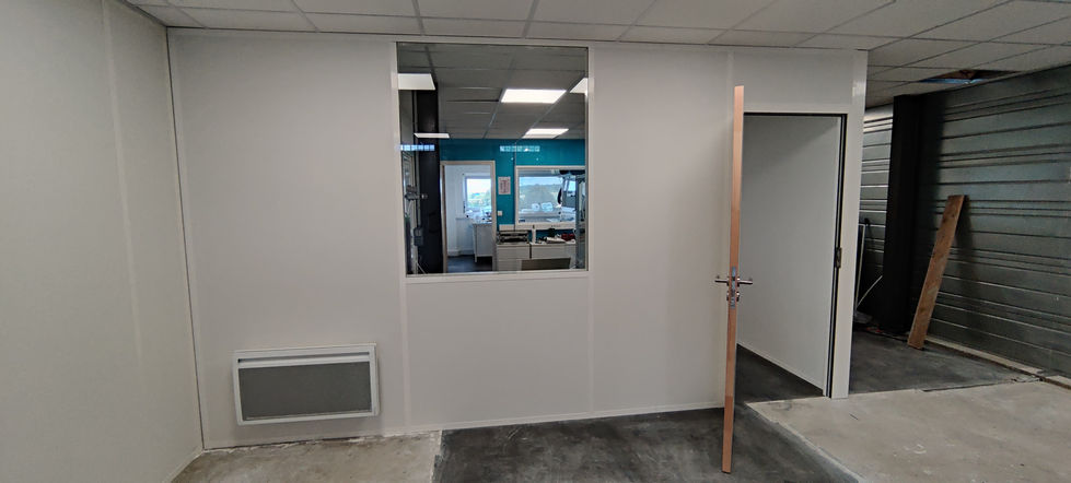 Installation des portes