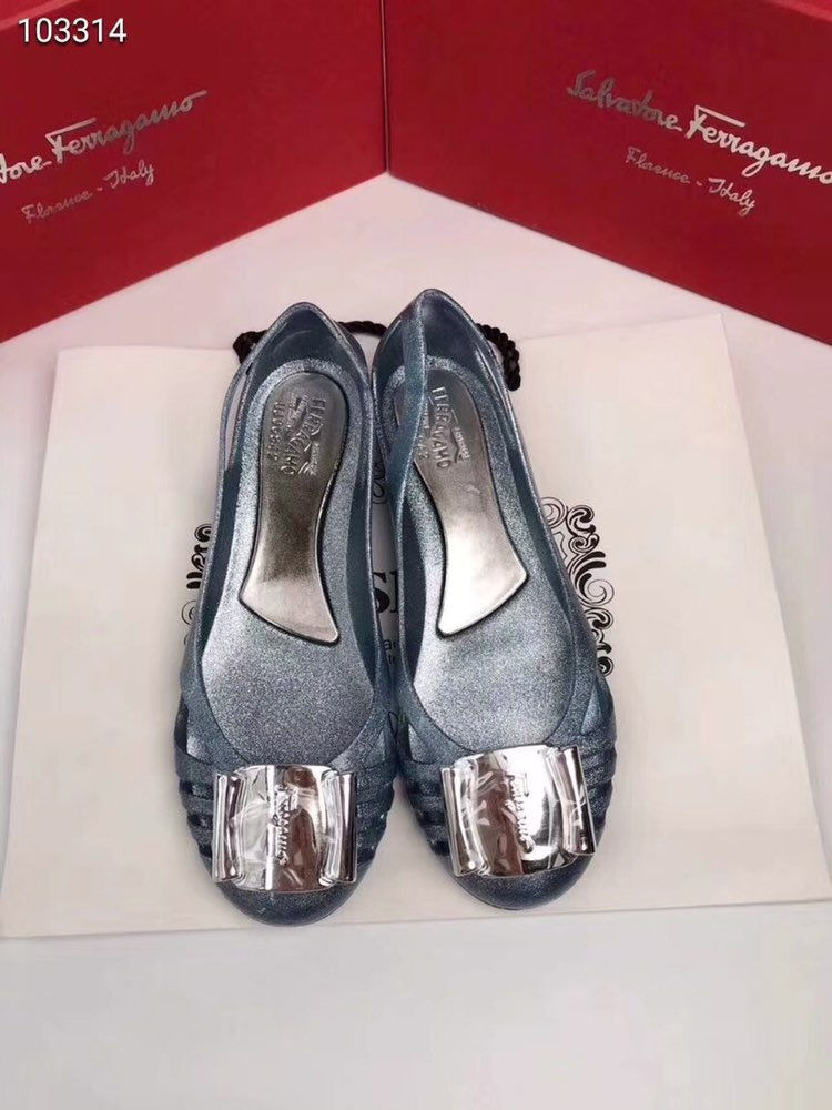 Salvatore Ferragamo jelly shoes