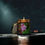 Thumbnail: Pink Flowers Scented Candle