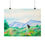 Thumbnail: I Am A Wild Child Watercolor Art Print Poster